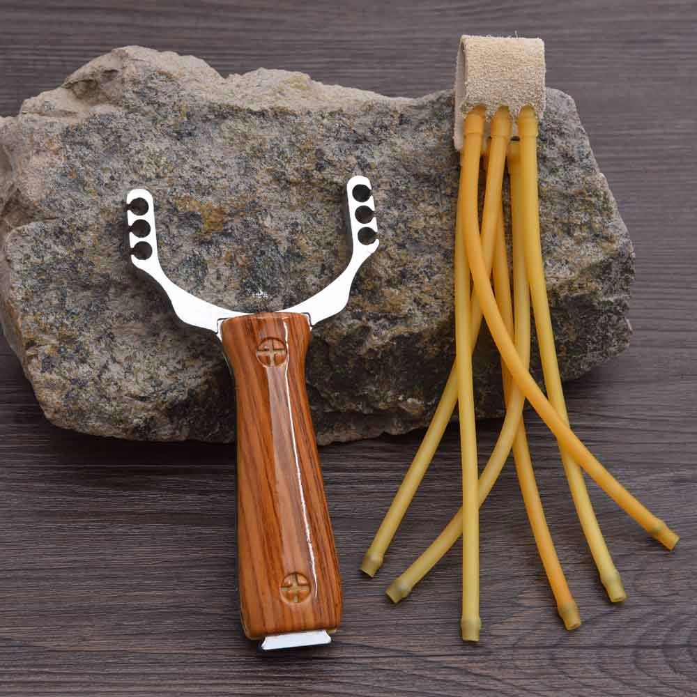 Powerful Alloy Rubber Band Slingshot