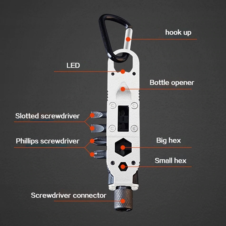 EDC Multifunctional Keychain