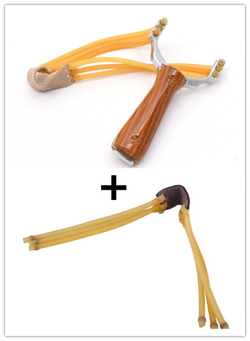 Powerful Alloy Rubber Band Slingshot